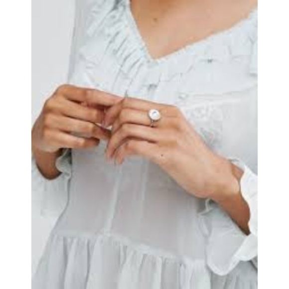 💕TED BAKER💕 Rada Rivoli Crystal Ring S/M - Picture 6 of 8